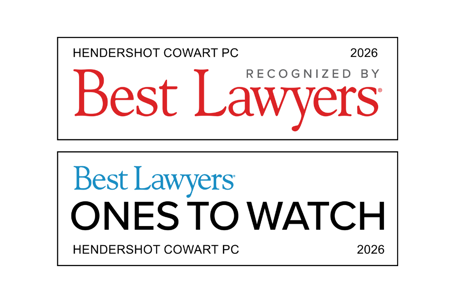 Best Lawyers award badge and Best Lawyers: Ones to Watch award badge for 2026