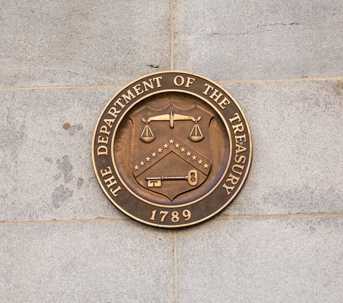 Department of the Treasury coin