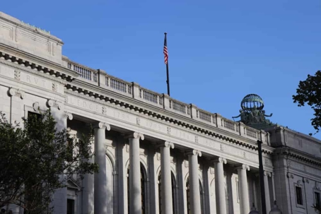 Exterior facade of the Fifth Circuit Court of Appeals where a judge recently granted the FTC a 60-day extension to consider its appeal of the injunction preventing the enforcement of a nationwide non-compete ban.