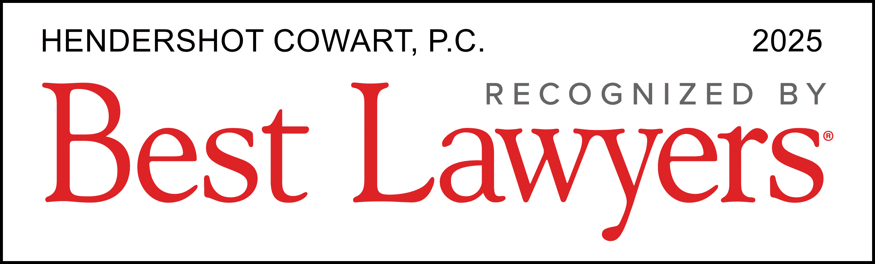 Best Lawyers 2025