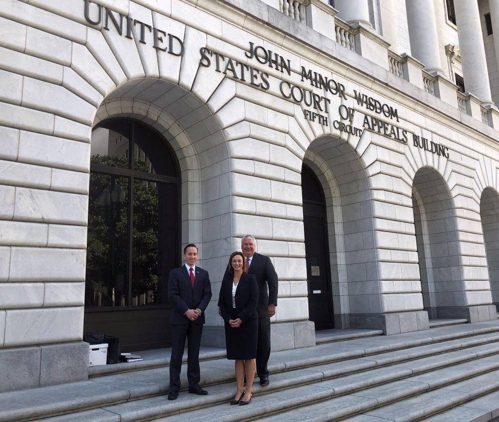 Hendershot, Cowart & Hisey, P.C. Celebrate a 5th Circuit Court of Appeals Win